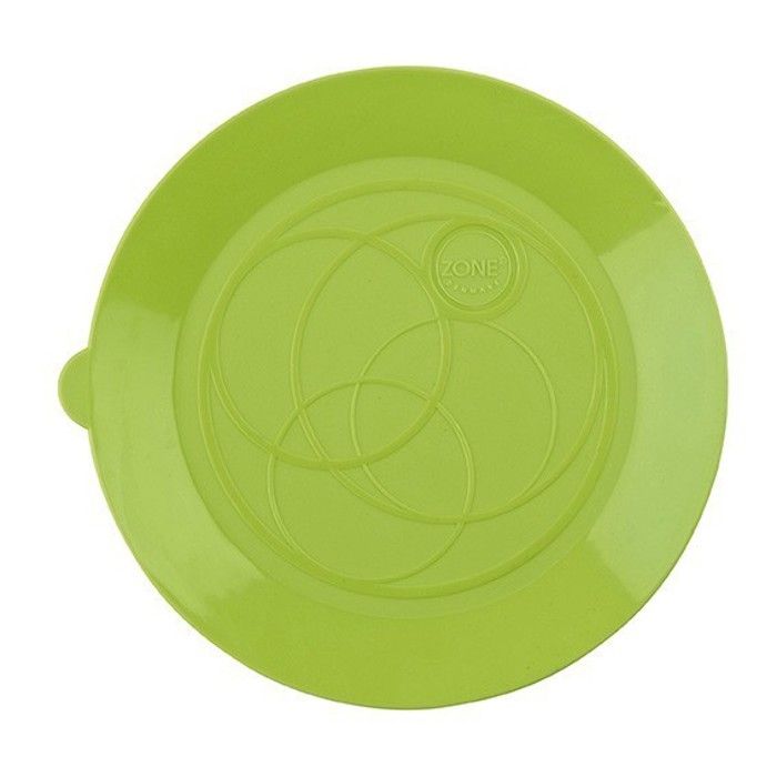 PLAT SILICONE VERT CITRON 16.5X0.7 CM