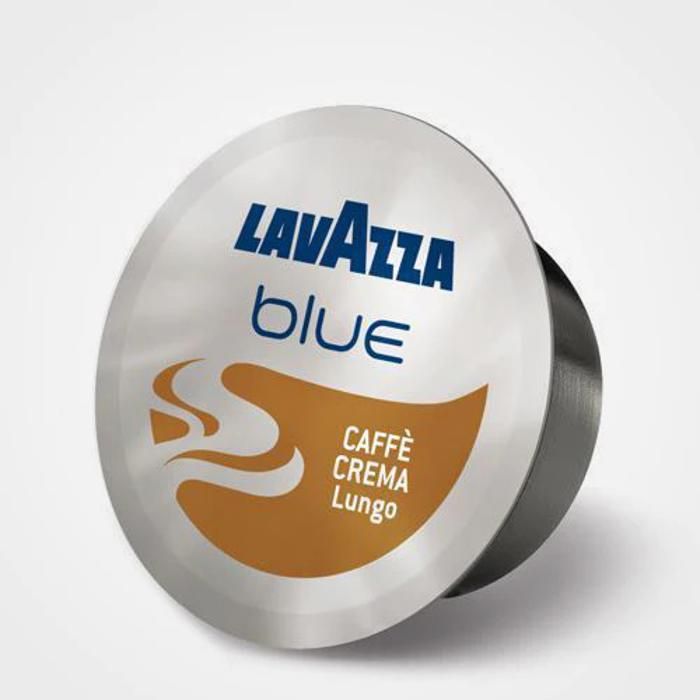 100 CAPSULES DE CAFÉ CREMA LUNGO. LAVAZZA BLUE - HAUTE QUALITE - 100% ITALIEN.