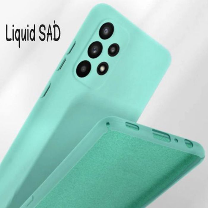 Case Samsung A72 4G, Confort Touch,Case Vert D'Eau