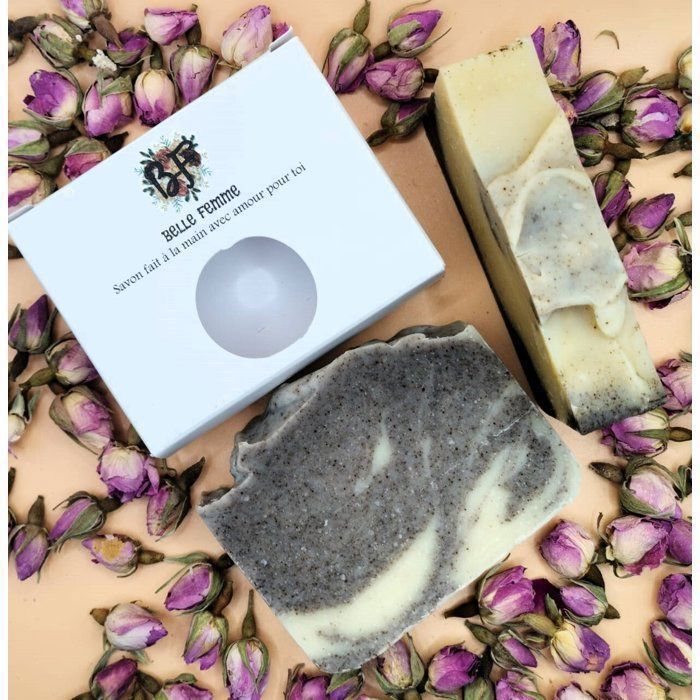 Savon - Végétalien - Nigelle - 125g - Sans parfum - Doux pour la peau