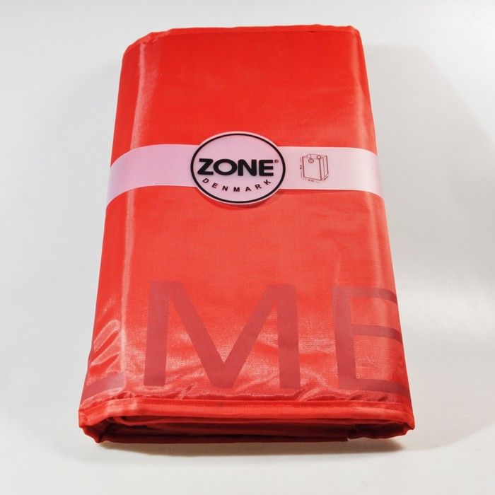 Panier à linge - Fill Me Up - Rouge foncé - H 65x40x40 cm - Contemporain