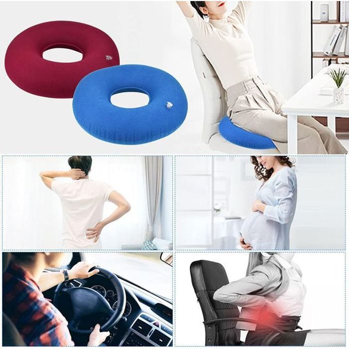 Pack de 2 coussins gonflables pour hémorroïdes