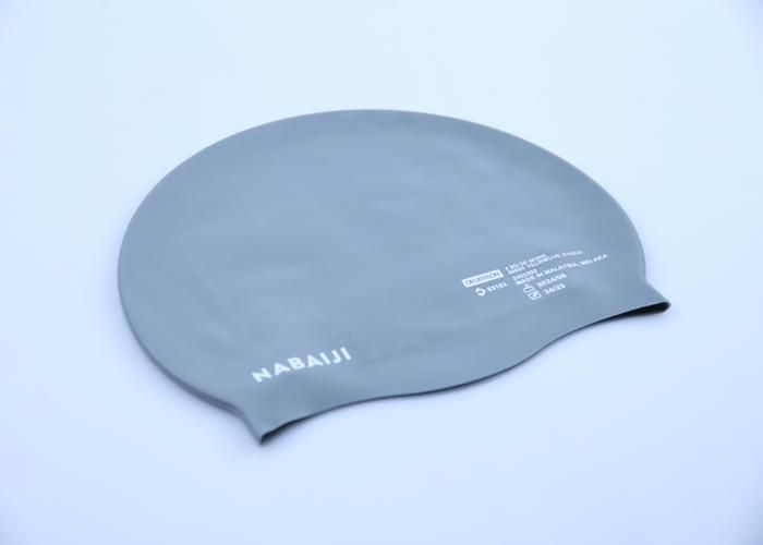 Bonnet de natation en silicone - Light 100 - Gris