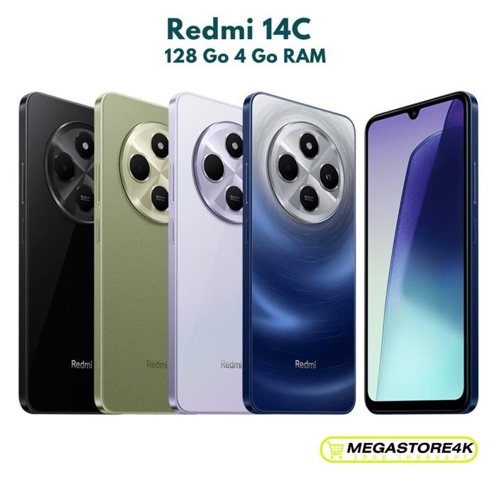 Xiaomi Redmi 14C 128 Go, 4 Go RAM ( muticouleurs )