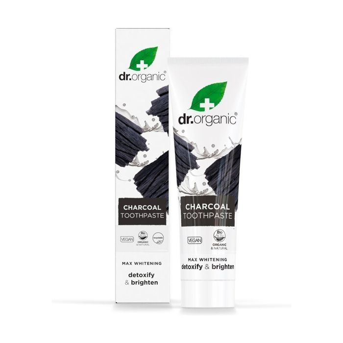 Dentifrice - Dr Bio - Charbon de bois - 100 ml - Vegan - Extra-doux
