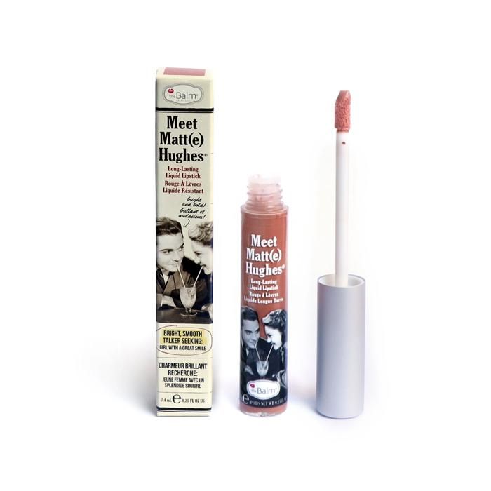 Rouge à lèvres - theBalm - Meet Matt Hughes - Chaud Nude - 7,4 ml - Mat