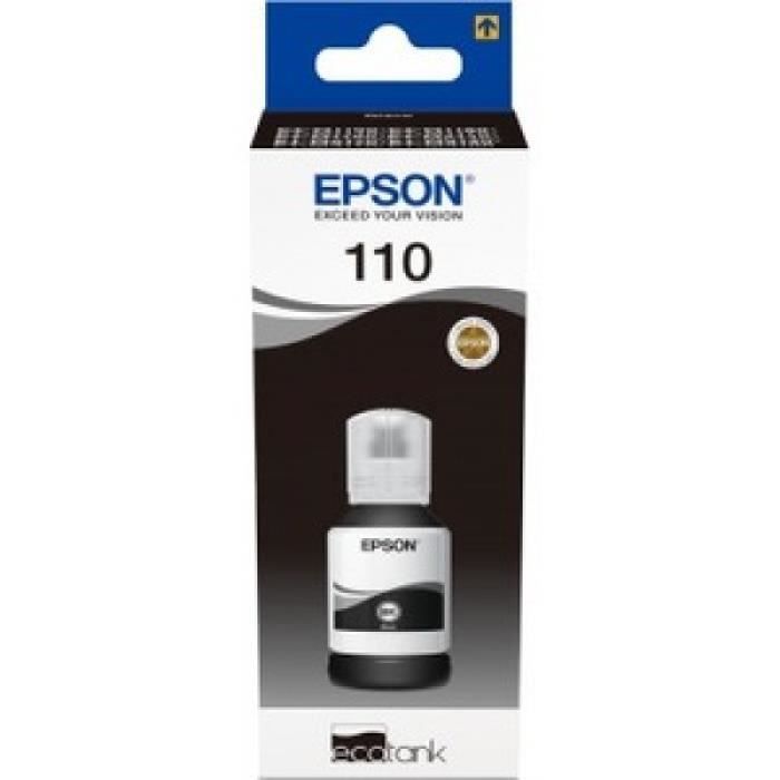 Encre noire EPSON - 110 ECOTANK - Recharge d'encre - Jusqu'à 6000 pages