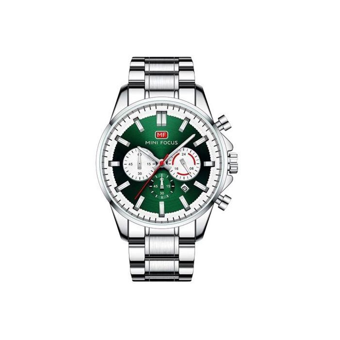 Montre de sport en acier inoxydable pour hommes