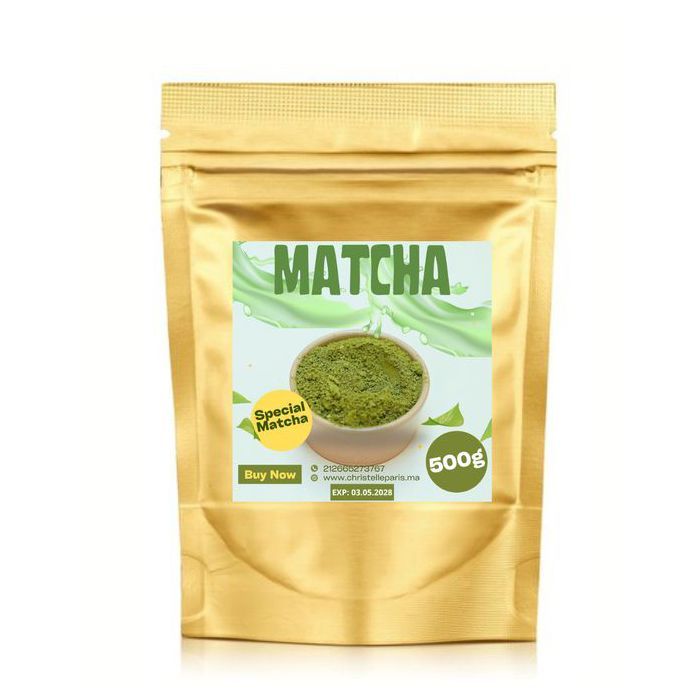 Thé Matcha qualité supérieure 500g Antioxydant, énergie,  concentration et Détoxifiant,