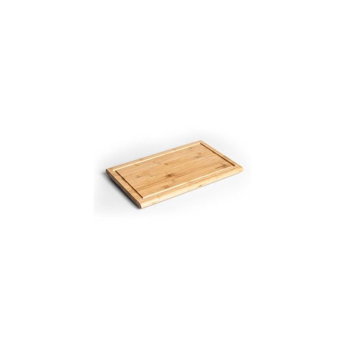 Planche à découper - BARBECOOK - 43 cm - Bambou - Pratique - Cuisine d'extérieur