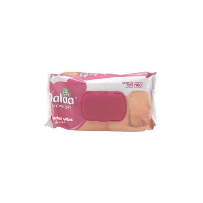 lingettes dalaa  100u aloe vera & huile d'argan
