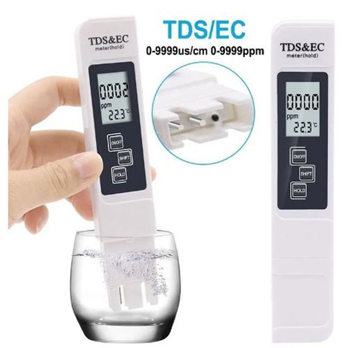 Testeur d'eau numérique haute précision domestique multifonctionnel
