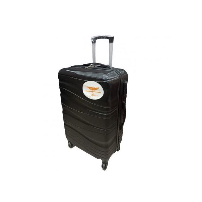 Valise Petite Taille - 60 Litres - ABS Rigide - Cadenas à Code - Noir