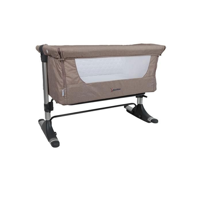 Berceau Cododo Bébé - Mon Bébé - Gris - Sécurité et Confort dès la Naissance