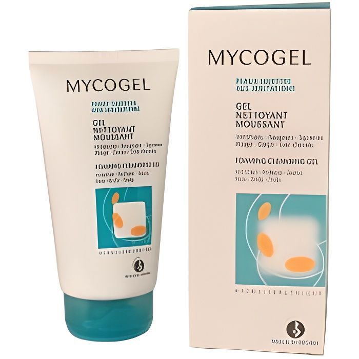 Gel nettoyant - Mycogel - Moussant - 150ml - Hypoallergénique - Peaux sensibles