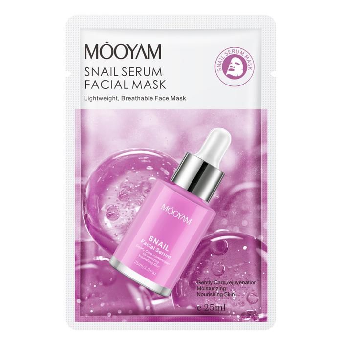 MÔOYAM Snail Serum Facial Mask