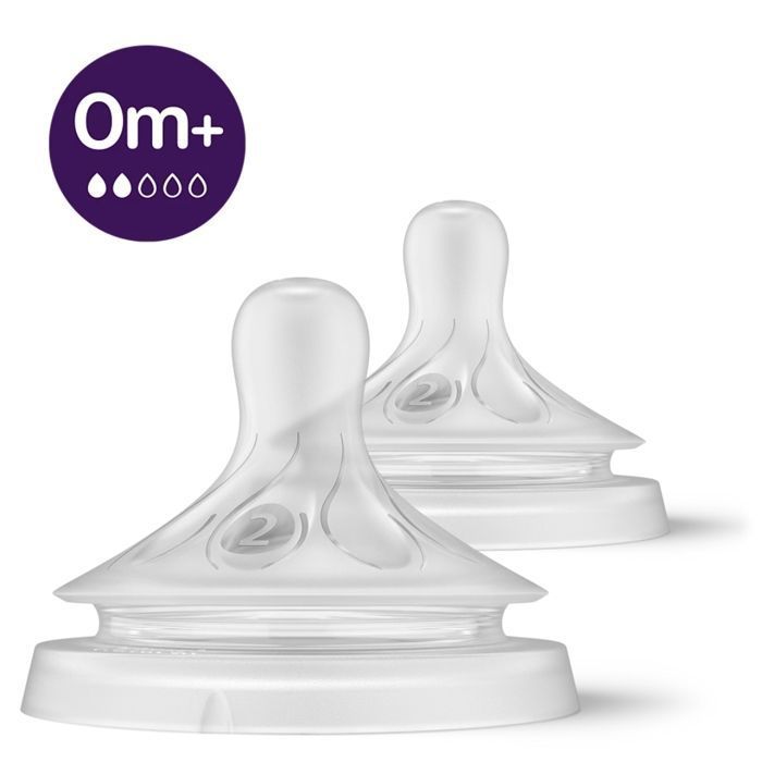 Avent Tetine Natural Teat +0M Scy962/02