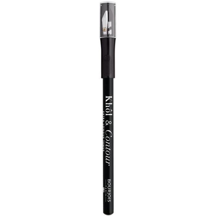 Crayon Khôl & Contour BOURJOIS - Taille Crayon - Noir-Issime