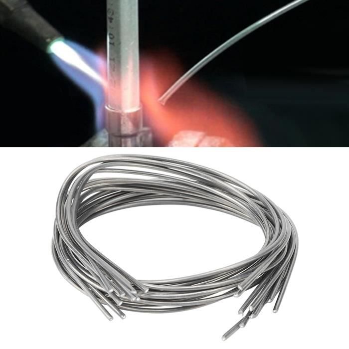 Baguettes de soudage en cuivre et aluminium basse température DIOCHE - 10 pièces - 2mm de diamètre