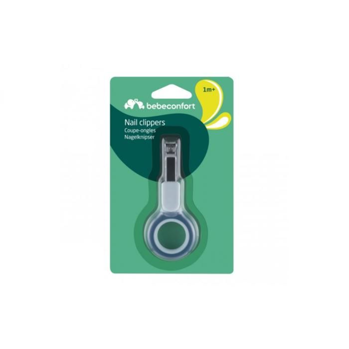 Coupe-Ongles - BEBECONFORT - 1M - Ergonomique - Acier inoxydable - Prise en main facile