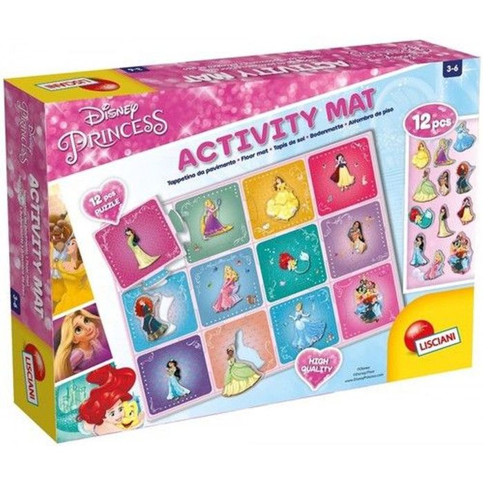 Tapis d'activités - Carotina - WDP Classic - Éducatif - Multicolore - 3 ans et plus