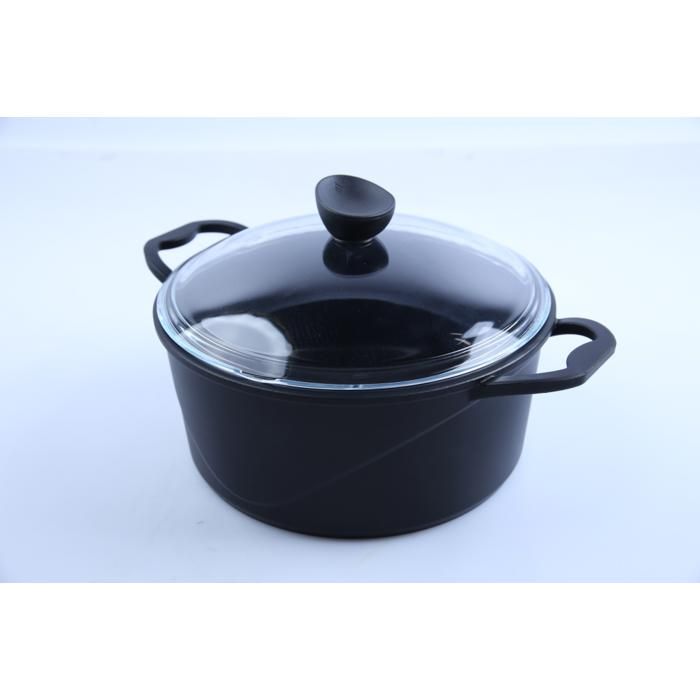 Marmite en titanium revêtu avec couvercle 28 cm - 7 L