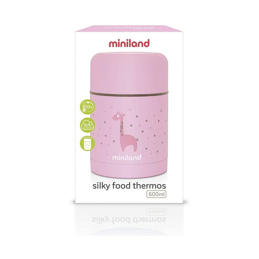 THERMOS ALIMENT SOLIDE 600 ML ROSE