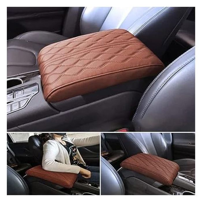 Coussin D'accoudoir De Voiture En Cuir PU