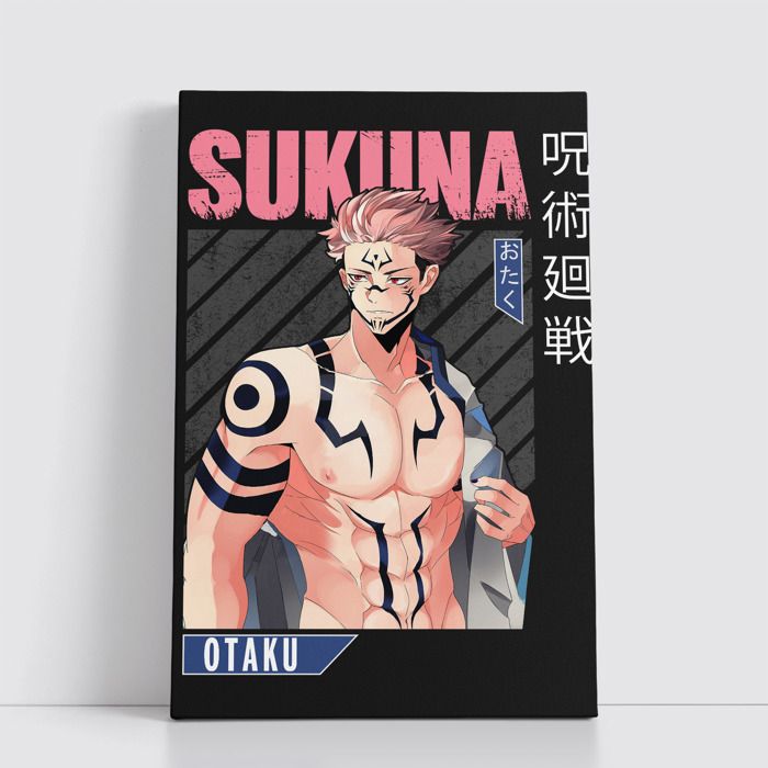 Tableau decoratif sur Toile 25x40 cm Anime attack on titan - one piece - Naruto - death note - Jujutsu Kaisen - Spy x Family 1354