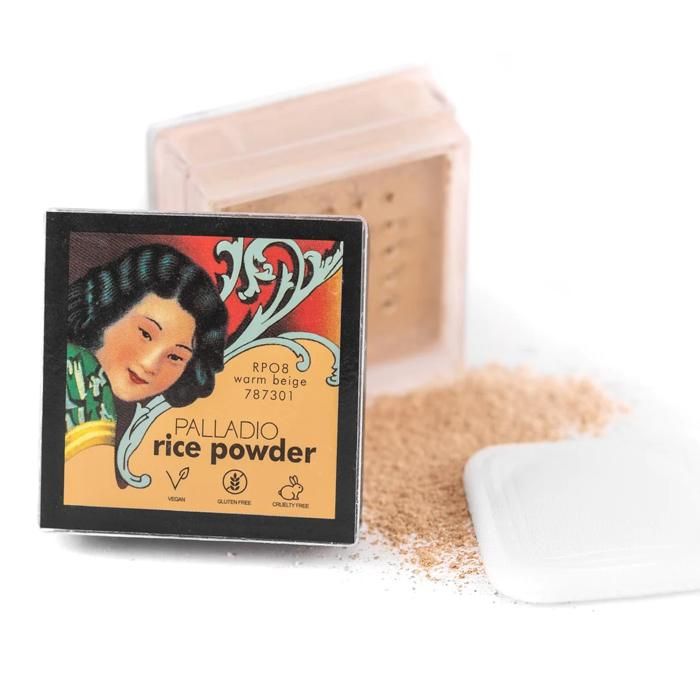 Poudre à base de riz - WARM BEIGE