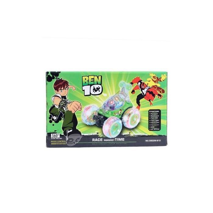 Voiture Ben 10 Rechargeable avec télécommande 360° degré