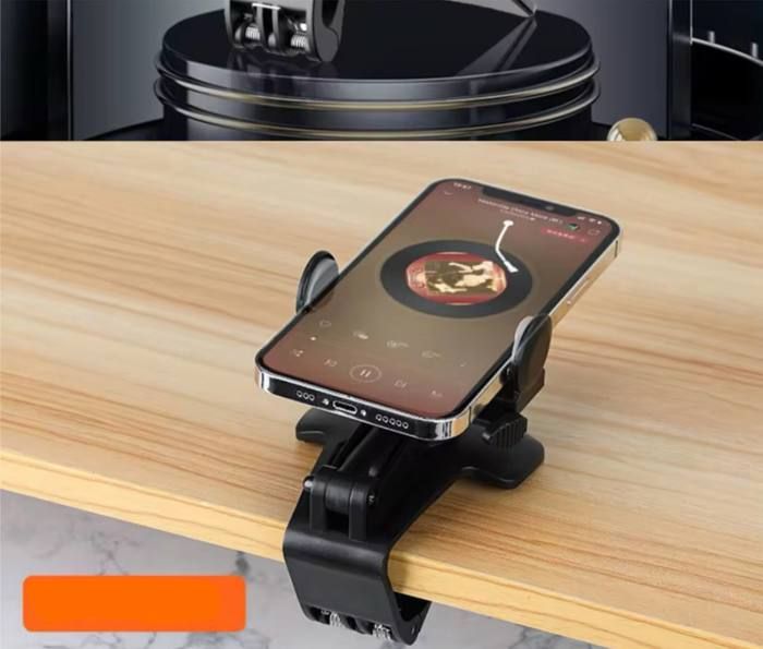 Support de téléphone portable pour voiture, tableau de bord à 360 degrés