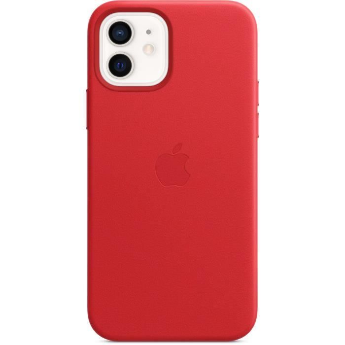 APPLE iPhone 12 | 12 Pro Coque en cuir avec MagSafe - (PRODUCT)RED