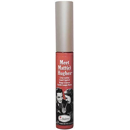 Rouge à lèvres liquide - theBalm - Meet Matt Hughes - Nude Coral - 7,4 ml - Fini mat
