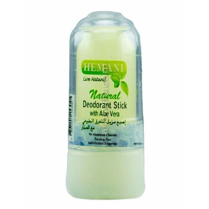 Hemani DÉODORANT NATUREL EN PIERRE D'ALUN AVEC ALOE VERA 100% bio