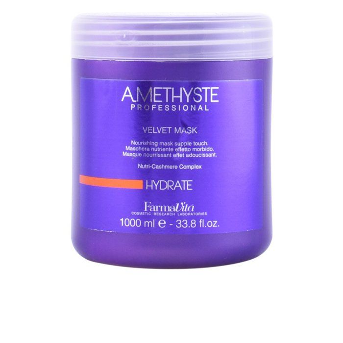 Masque capillaire - FARMAVITA - Améthyste Velvet Mask - Hydratant - Nourrissant - Brillance