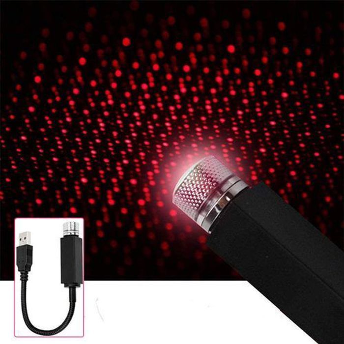 Étoilé USB pour Voitures & Chambres Mini Lampe de Nuit USB Flexible