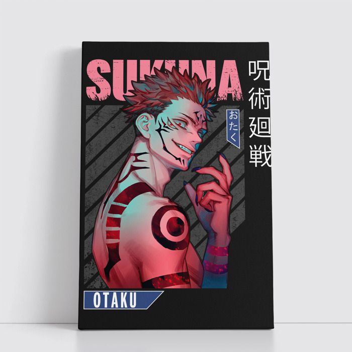 Tableau decoratif sur Toile 25x40 cm Anime attack on titan - one piece - Naruto - death note - Jujutsu Kaisen - Spy x Family 1356