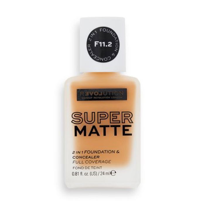 Fond de teint - Relove - Supermatte F11.2 - Matifiant - SPF15 - 24 ml