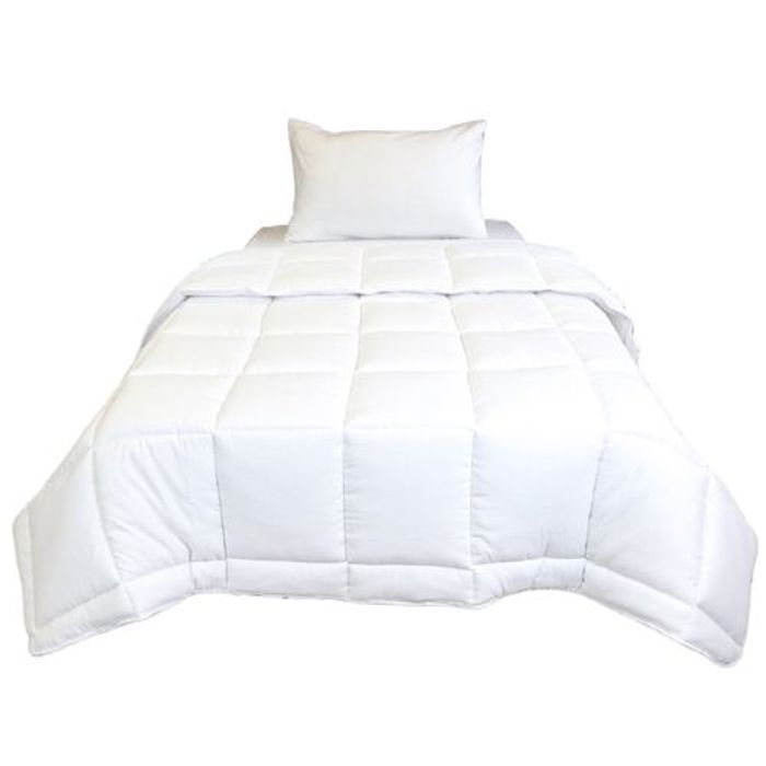 Couette - DWIRTY - Microgel Antiallergique - 1 Place - 160x220cm - Lavable