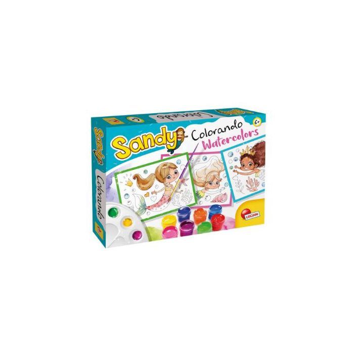 Kit d'art - Sandy - Aquarelles Animaux - 3 ans et plus - Créatif - Mixte