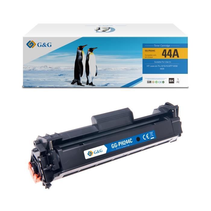 Cartouche de toner - G&G - HP 44A - Noir - Haute capacité - 1000 pages