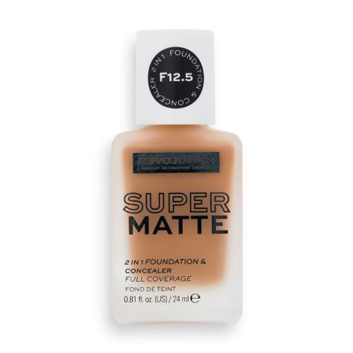 Fond de teint - Relove - Supermatte F12.5 - SPF15 - 24 ml - Tous types de peau