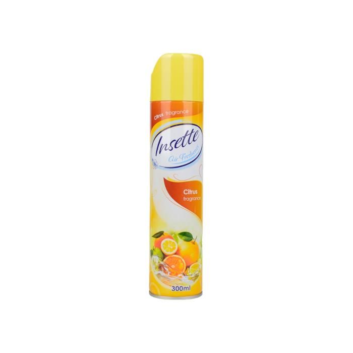 DESOD. AIR FRESHENER CITRUS FRUIT 300ML INSETTE