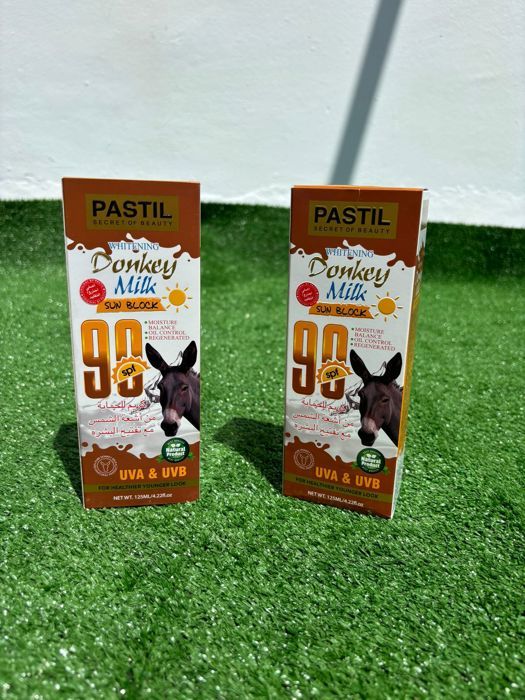 Crème solaire hydratante au lait d'ânesse 125 ml