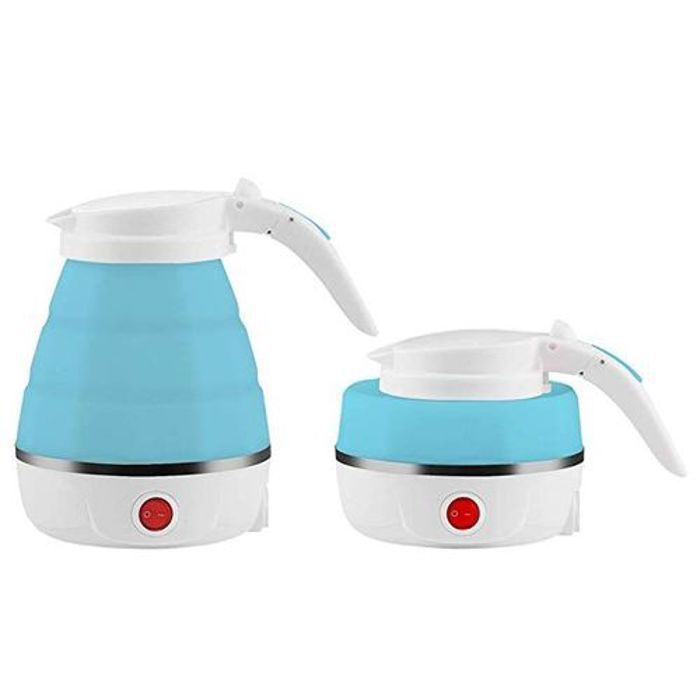 Bouilloire électrique Pliable, Mini Bouilloire électrique Portable, 0.6L, couleur aliatoire