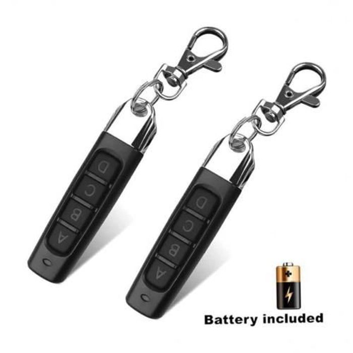 Télécommande Garage - Duplicateur 433MHz - 2pcs - Multifonctionnelle - Compacte - Facile à utiliser