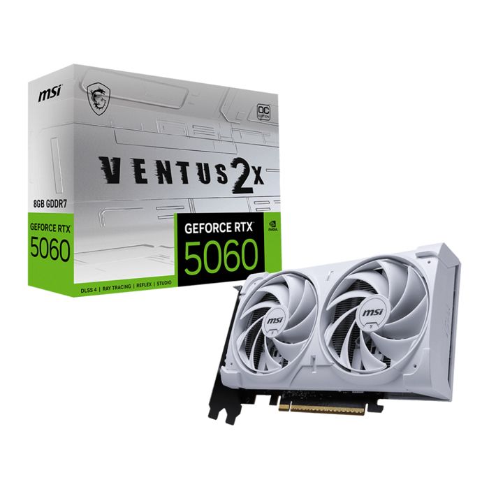 Carte graphique - MSI - GeForce RTX 5060 - 8 Go GDDR7 - PCI Express 4.0 - VR Ready