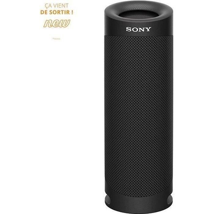 SONY SRS-XB23 Bluetooth-högtalare - 12 timmars batteritid - Stänksäker - Svart