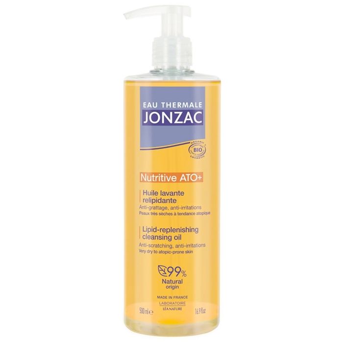 Huile lavante relipidante - Eau Thermale Jonzac - Nutritive AP+ - 500ml - Peaux très sèches - Anti-grattage